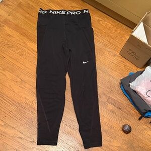 Nike Pro M Women’s Black Compression Run Leggings